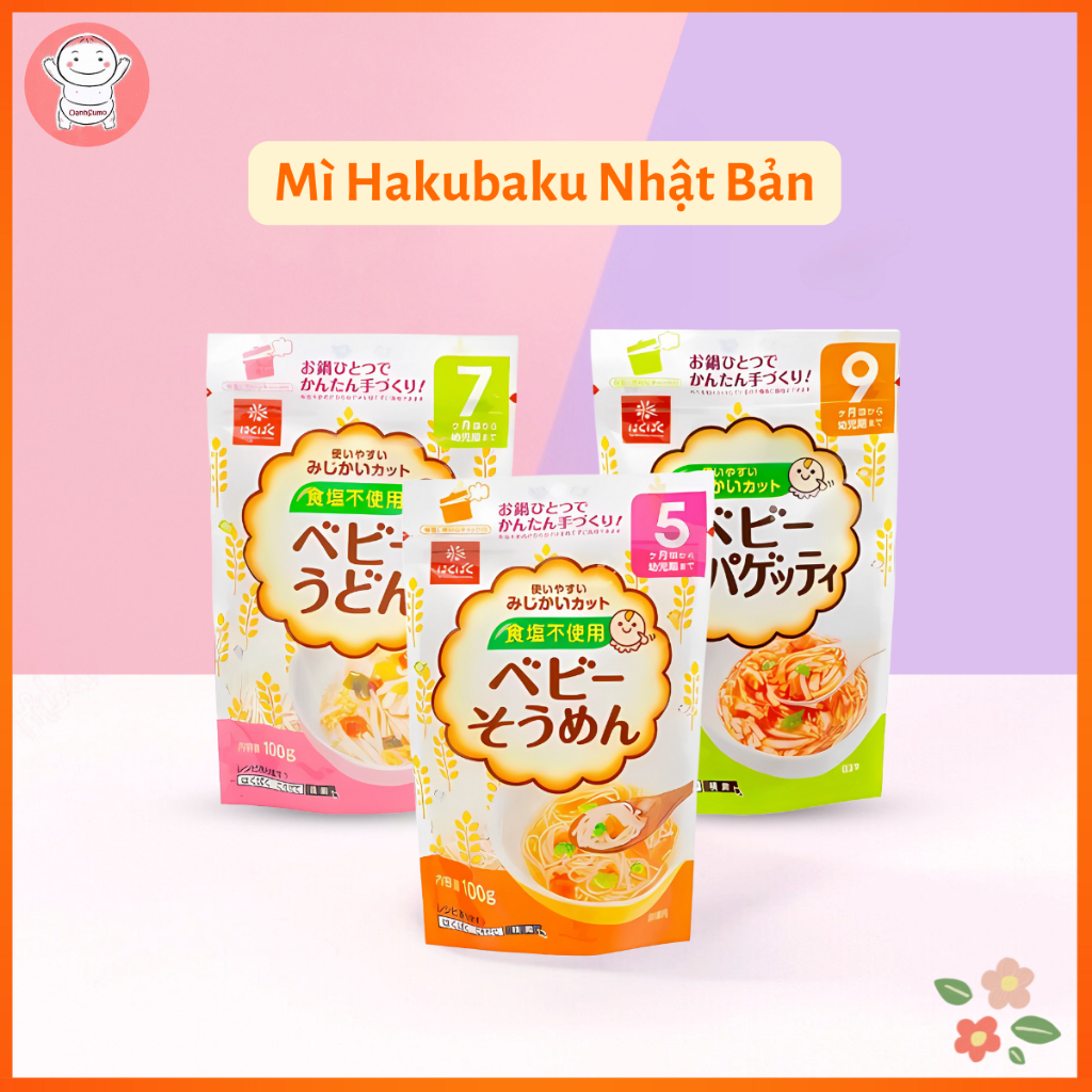 Mì somen tách muối HAKUBAKU Nhật (Date 2028)