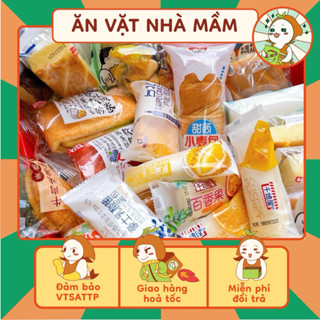 Combo Tổng Hợp Bánh Tươi Đài Loan Tự Chọn Đủ Loại, đồ ăn vặt nội địa, Bánh Mix Đài Loan, Ăn Vặt Nhà Mầm.