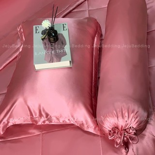 Vỏ Gối Nằm Phi Lụa JejuBedding – Size 40x60 / 50x70 – Mềm Mát, Cao Cấp, Giảm Rối Tóc