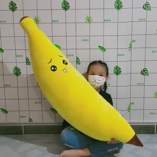 GỐI ÔM TRÁI CHUỐI LỚN MẨU ĐẸP CAO CẤP