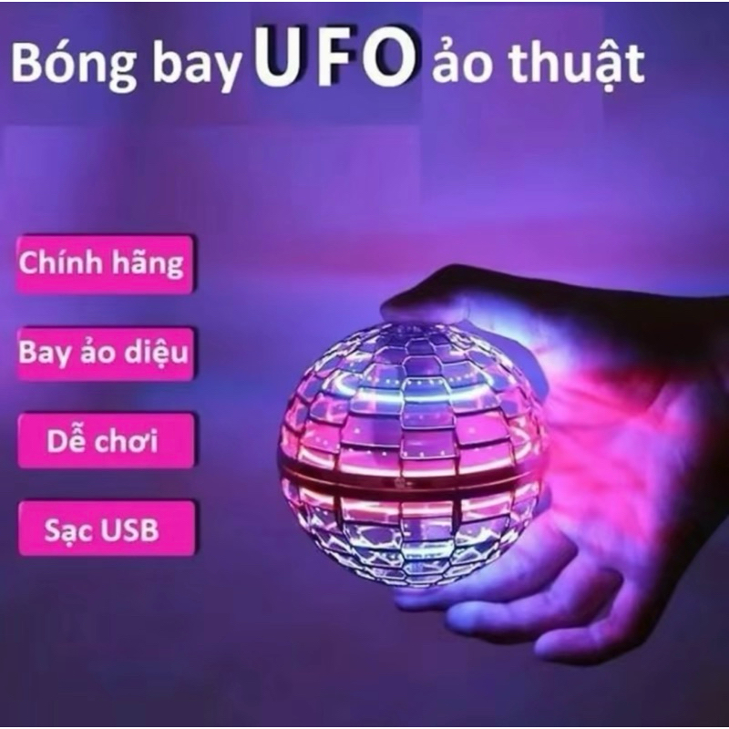 Đồ Chơi Quả Cầu Ma Thuật Bay UFO