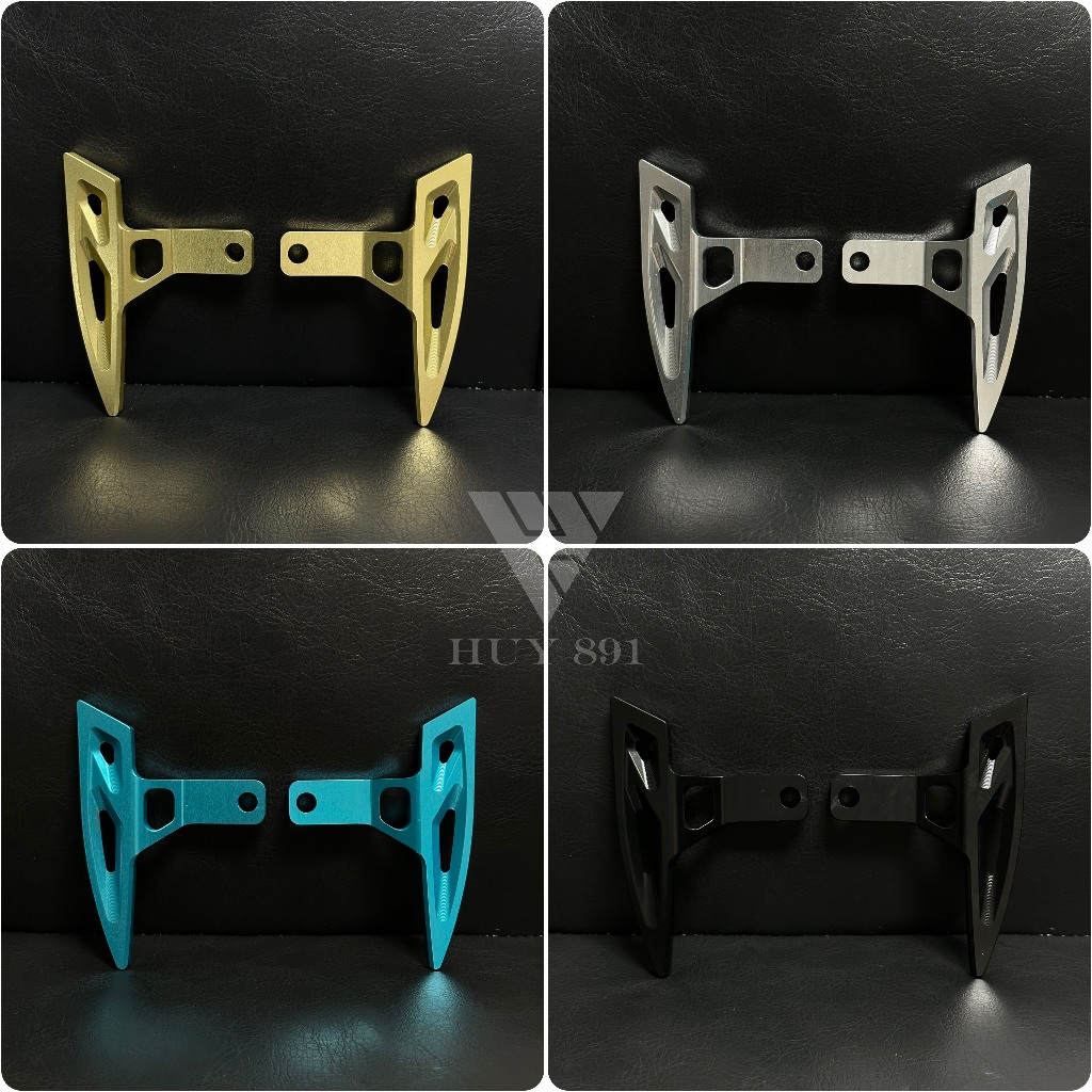  Cặp tay dắt nhôm CNC Takeru dành cho xe Vespa Sprint Primavera. 