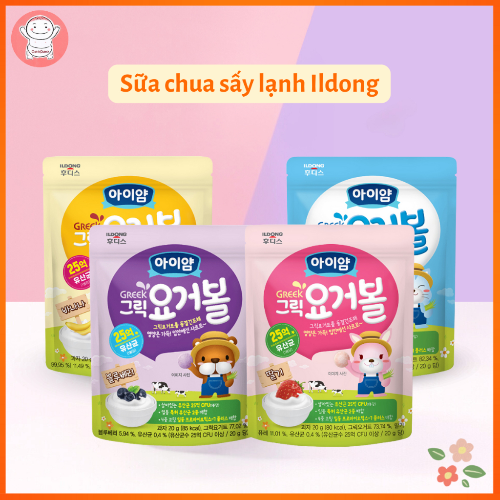Sữa chua khô ildong Hàn Quốc (Date T4/2026)