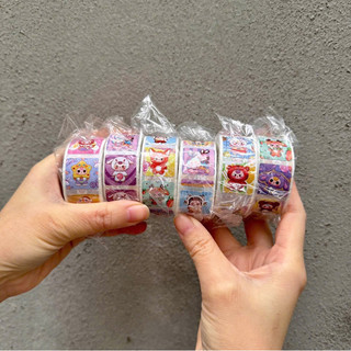 sticker cuộn đủ mẫu 500 sticker / cuộn