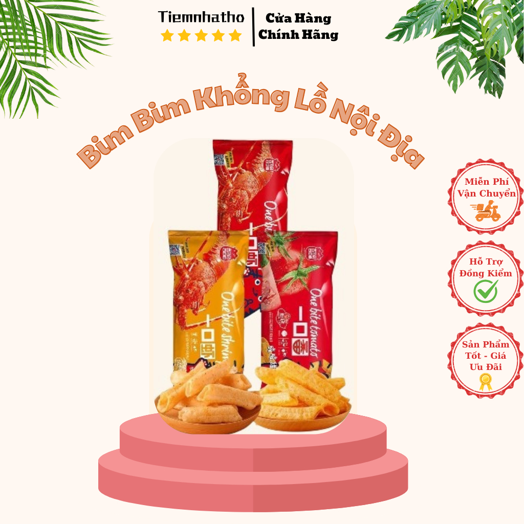 Bim Bim Khổng Lồ Vị Tôm Hùm, Bim Bim Khổng Lồ Vị Cà Chua, Bim Bim Nội Địa Trung TiemNhaTho18