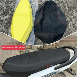 Mút yên gọt ( phom thấp ) kèm vỏ lắp cho các đời wave 50,100 và 110