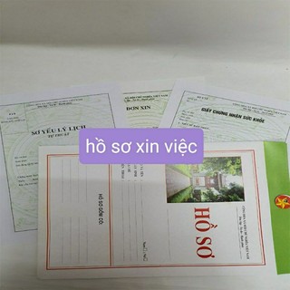 Túi hồ sơ xin việc có ruột