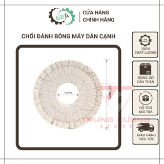Bánh vải chổi đánh bóng máy dán cạnh tự động D150mm