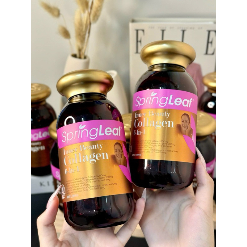 COLLAGEN SPRINGLEAF 6 IN 1 ÚC 180 Viên