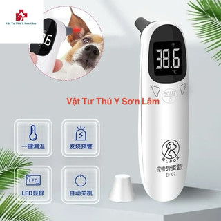 NHIỆT KẾ ĐIỆN TỬ CHO THÚ Y