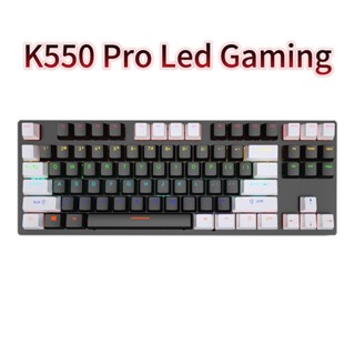 Bàn phím cơ K550 Pro Led Gaming Blue, Red Switch RGB - Bảo hành 12 tháng