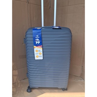  Vali nhựa dẻo size 24 Hùng Phát 661 có khóa mật mã và bánh xe đôi xoay 360 độ cần kéo khóa kéo rất mượt 