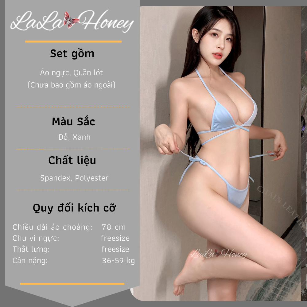 Set Bộ Đồ Lót Nội Y Bikini Gợi Cảm Quyến Rũ - LALA HONEY | BigBuy360 - bigbuy360.vn
