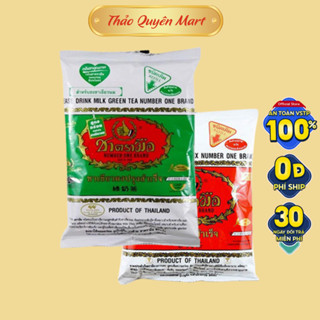   Hàng chuẩn THÁI  Trà Thái Xanh nhập khẩu Thái Lan 200gr Nguyên Liệu Làm Trà Thái 