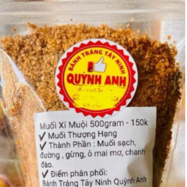 500Gram MUỐI XÍ MUỘI