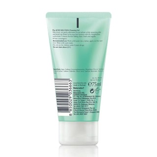 Gel Rửa Mặt Eucerin Cho Da Mụn Pro Acne Solution 75ml