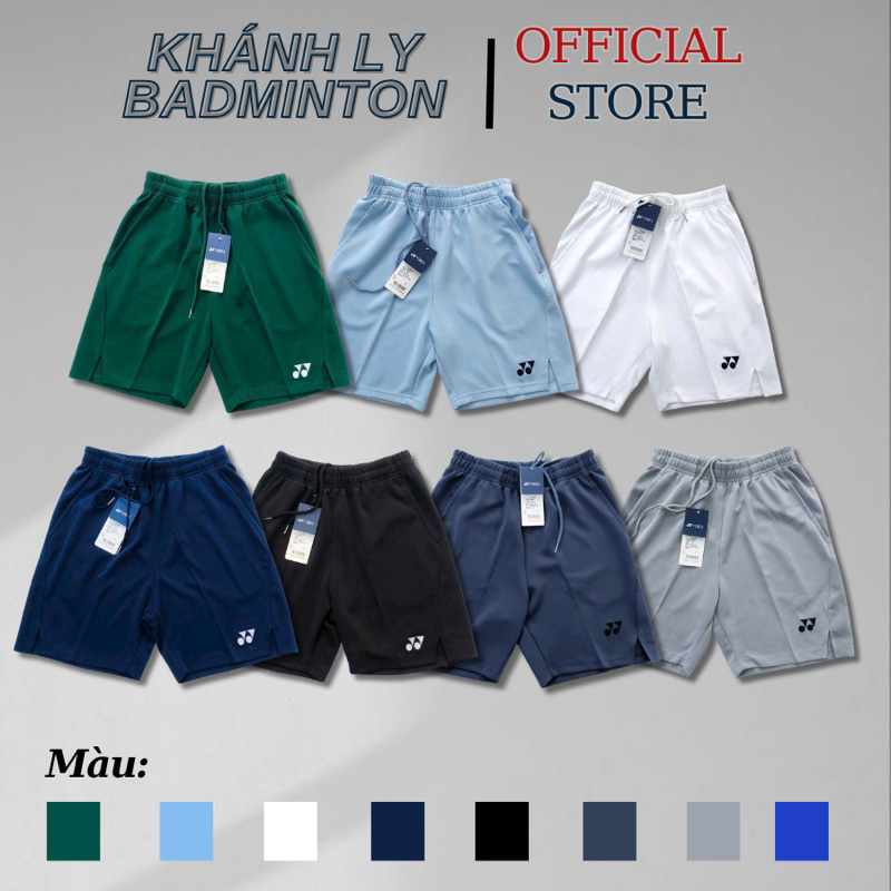 Quần cầu lông Poly co giãn 4 chiều basic nhiều màu