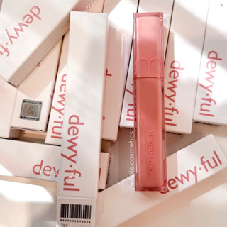 [Romand]Son Bóng Romanđ Dewyful  chất son tint lì giúp môi căng mọng, mịn mượt son lên môi nhẹ và mướt mịn, dễ tán