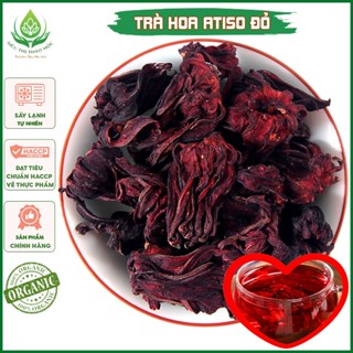  ✅ CHÍNH HÃNG  Trà Hoa Atiso Đỏ Sấy Khô Nguyên Nụ Hoa Bụp Giấm Khô Đẹp Không Nát Siêu Thị Thảo Mộc 