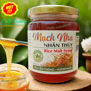 Mạch nha đường Nhân Thùy nguyên chất (từ nếp, đặc sản tự nhiên truyền thống Quảng Ngãi) làm bánh kẹo