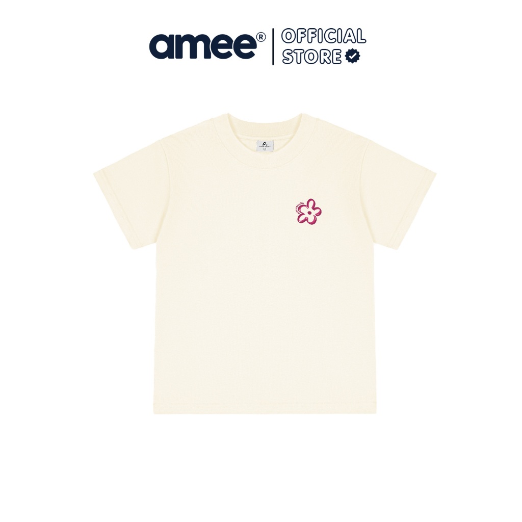 Áo thun Baby Tee Local Brand Amee Studio/ Flower 100% Cotton 250gsm | BigBuy360 - bigbuy360.vn