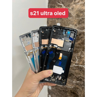  màn hình samsung s21 ultra oled dùng được vân tay  keo+ tua vít  