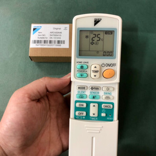Điều Khiển Điều Hòa Daikin Chính Hãng Inverter 2 chiều Inverter - Mẫu 1 Nắp Trượt