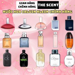  Nước Hoa Nam Nữ Calvin Klein Chính Hãng Thơm Lâu Dầu Thơm Perfume Unisex Học Sinh Lưu Hương Lâu 