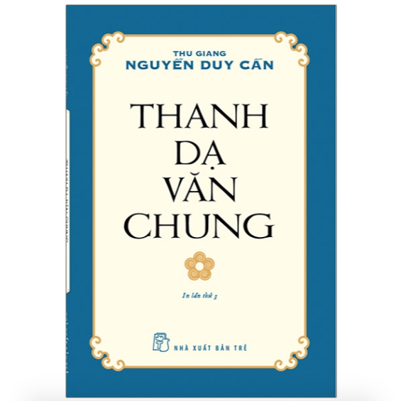 Sách - Thanh Dạ Văn Chung - Thu Giang (Nguyễn Duy Cần)