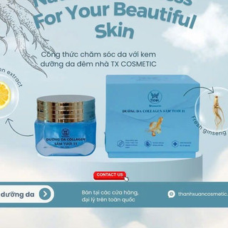 DƯỠNG DA COLLAGEN SÂM TƯƠI ( KEM ĐÊM KEM 11 )