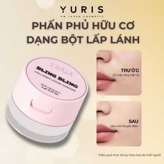 Phấn Phủ Lấp Lánh Bổ Sung Collagen Hỗ Trợ Dưỡng Sáng Da 5g