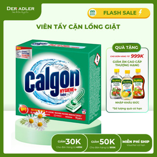 [Nội địa Đức] Viên vệ sinh lồng giặt CALGON bảo vệ máy giặt khỏi cận bẩn, sạch nấm mốc và khử mùi hôi hiệu quả