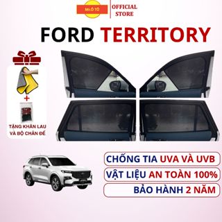 Rèm che nắng chống UV xe FORD TERRITORY (không nam châm) Loại 1 MR Ô TÔ - Bảo hành 2 năm.