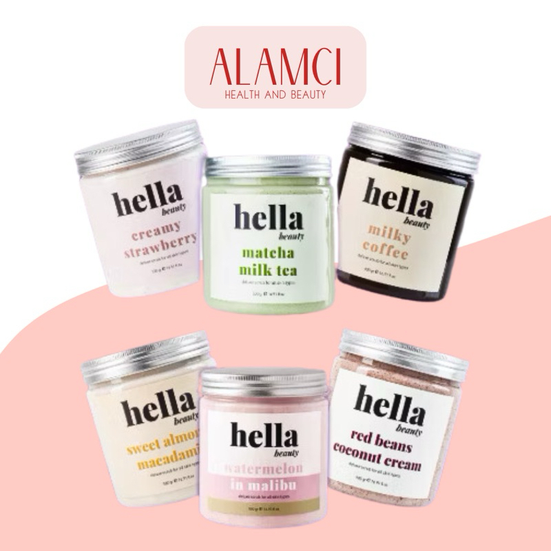 Tẩy Tế Bào Chết Cơ Thể Hữu Cơ Hella Beauty Body Scrub 500g