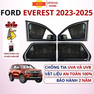  Rèm Che Nắng chống UV Xe Ford Everest 2023-2025 Hàng Loại 1 MR.ÔTÔ -Bảo Hành 2 Năm 