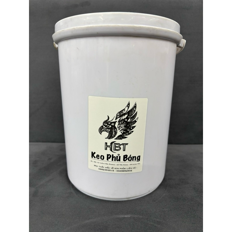 Keo Phủ Bóng Ngoài Trời Cao Cấp 5Kg - Chống Thấm, Bảo Vệ Bề Mặt, Độ Bóng Cao