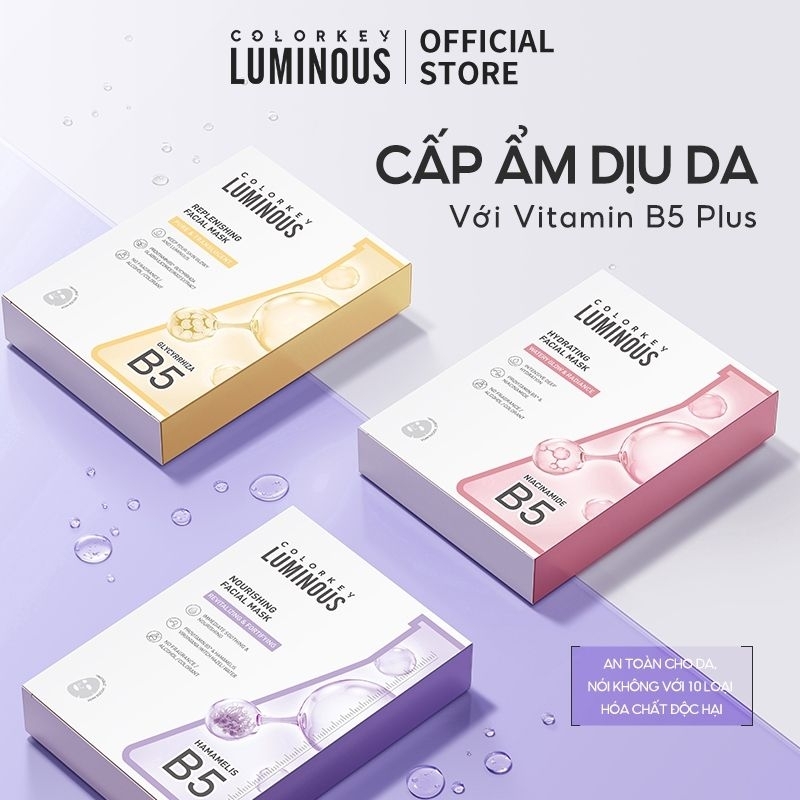 hộp 10 miếng mặt nạ giấy Luminous