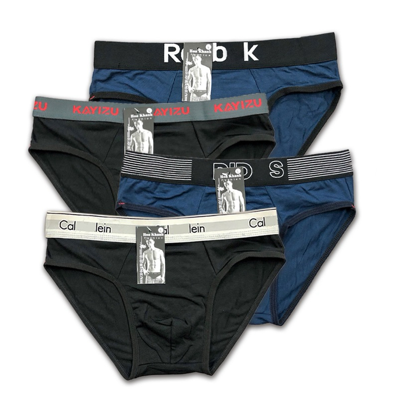 quần sịp chéo nam vải thun💖FREESHIP💖 quần lót nam nhiều màu bán chạy năm 2021