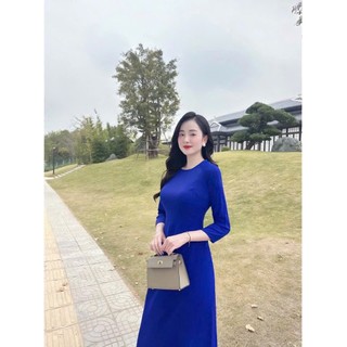 Áo Dài Truyền Thống Trơn Lụa Mỹ