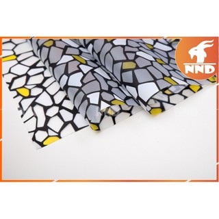Giấy dán kính 3D Trang trí giả đá - Khổ 90cm | A03