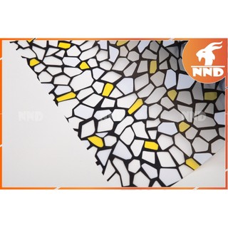 Giấy dán kính 3D Trang trí giả đá - Khổ 90cm | A03