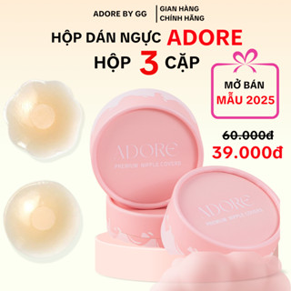  Miếng Dán Ngực Adore Miếng Dán Ngực Silicone Siêu Dính Dán Ti Tái Sử Dụng Nhiều Lần Mẫu Mới Năm 2025 Unicare By GG 