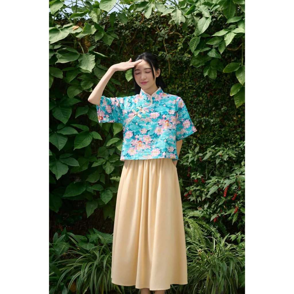 Áo sườn xám Geisha