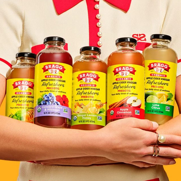 Nước Uống Giấm Táo BRAGG Apple Cider Vinegar Refreshers 473ml