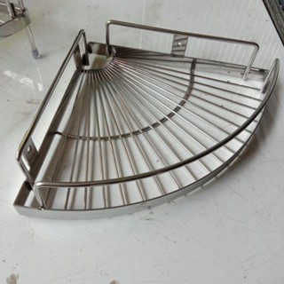 Kệ góc nhà bếp , kệ góc nhà vệ sinh 25 vuông, inox 304 cao cấp