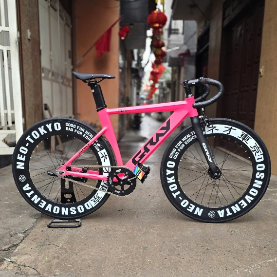 (Ảnh thật) Tem decal dán vành xe đạp Fixed Gear chữ Tokyo bánh 700C cho vành 4cm/7cm/9cm