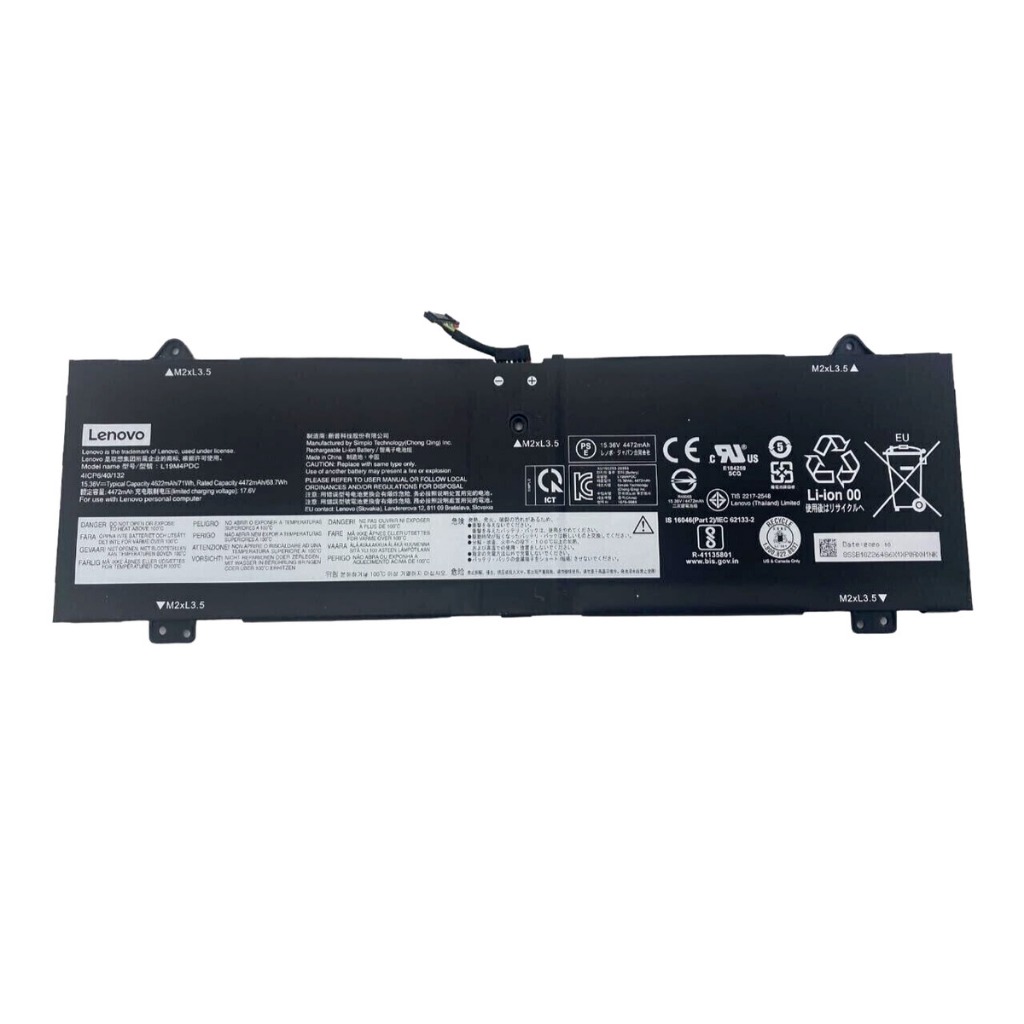 PIN [ZIN] Lenovo Yoga C750-14ILL 14C Yoga 14c Yoga 7 14ITL5 Yoga 7 15ITL5 L19L4PDC L19M4PDC L19C4PDC