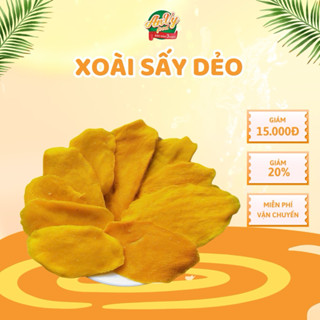 500gr Xoài Sấy Dẻo Chua Ngọt hàng xuất khẩu, ăn vặt AnVy Foods
