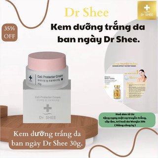 Kem ngày Dr Shee 30g - Dưỡng trắng da ban ngày, nâng tone trắng hồng, chống nắng Spf 35.