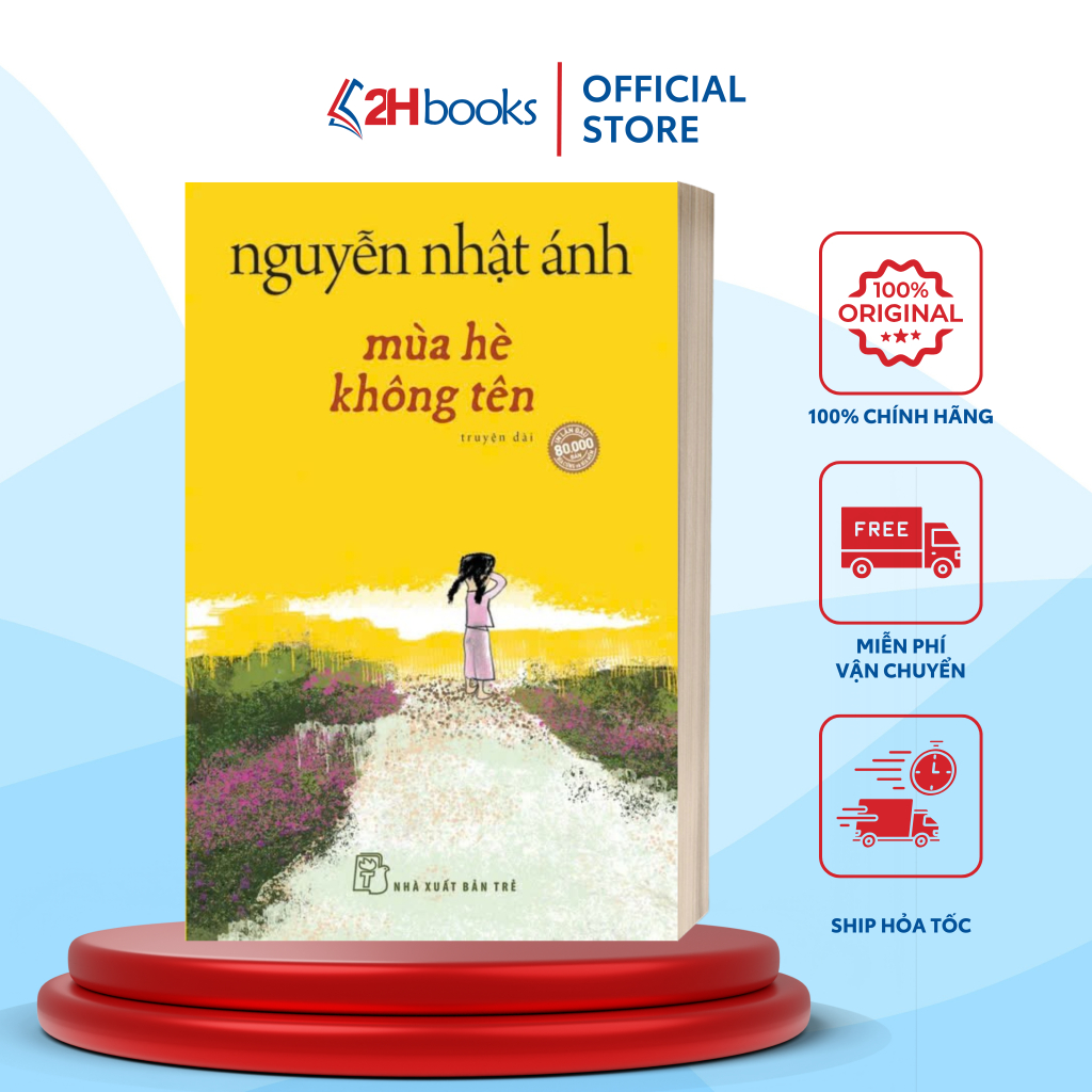 Sách Mùa Hè Không Tên, Nhà văn Nguyễn Nhật Ánh - 2H Books HCM